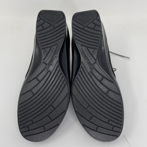 Finn Comfort Boots NWOT Ankle Booties Black Nubuck Leather Mostar US Women’s 7 - Picture 9 of 12